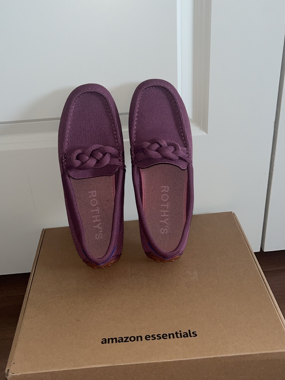 Rothy's Women's Braided Loafer - Mauve
